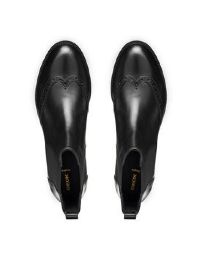 Geox Sztyblety D Jaylon 2 D56QAA 043NH C9999 Czarny