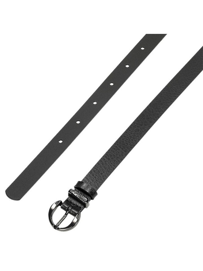 Wojas Skórzany pasek w kolorze czarnym rozmiar: 100