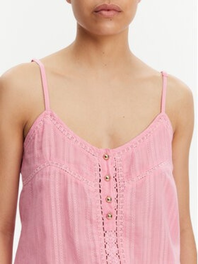 Melissa Odabash Sukienka letnia Kelly Różowy Regular Fit