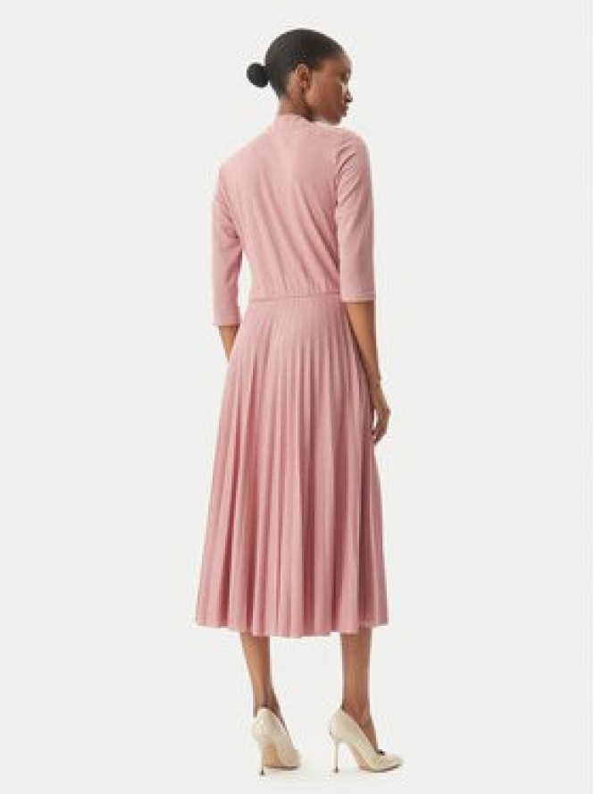 Rinascimento Sukienka koktajlowa CFC0122980003 Różowy Regular Fit