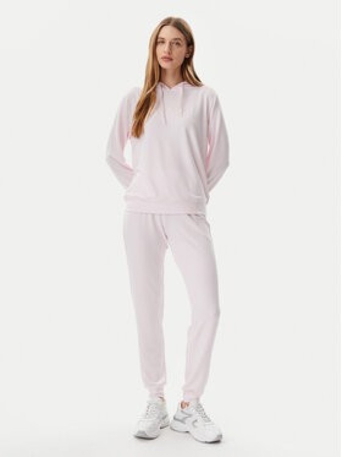 Guess Spodnie materiałowe O5GB05 KCQP2 Różowy Regular Fit