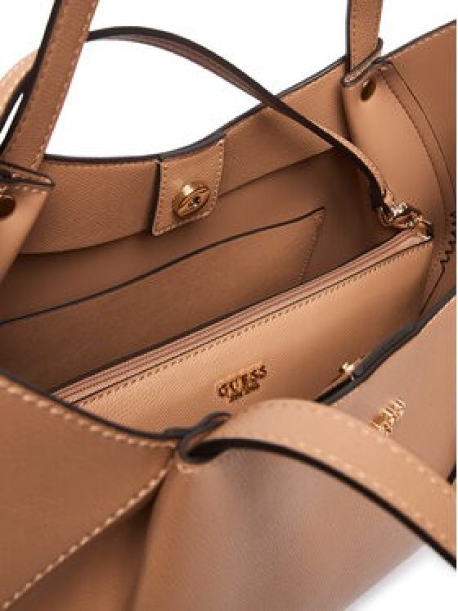 Guess Torebka Amorette HWBG78 98240 Beżowy ciemny