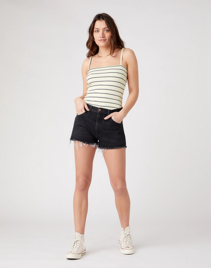 DAMSKI TOP WRANGLER SPAGHETTI STRAP WAX YELLOW W7R8DGX9B 112132108