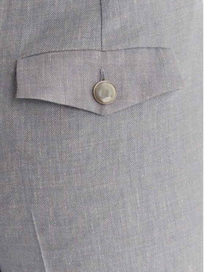 Marella Spodnie materiałowe Odino 2613131121 Błękitny Straight Fit