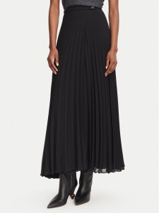 Marella Spódnica plisowana Pepato 2623106013 Czarny Regular Fit