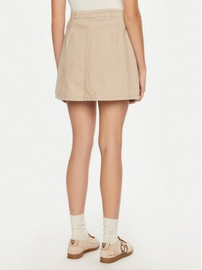 JDY Spódnica trapezowa 15220695 Brązowy Regular Fit