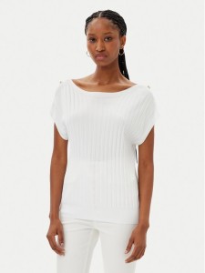 MET Bluzka M10 242MG Biały Regular Fit