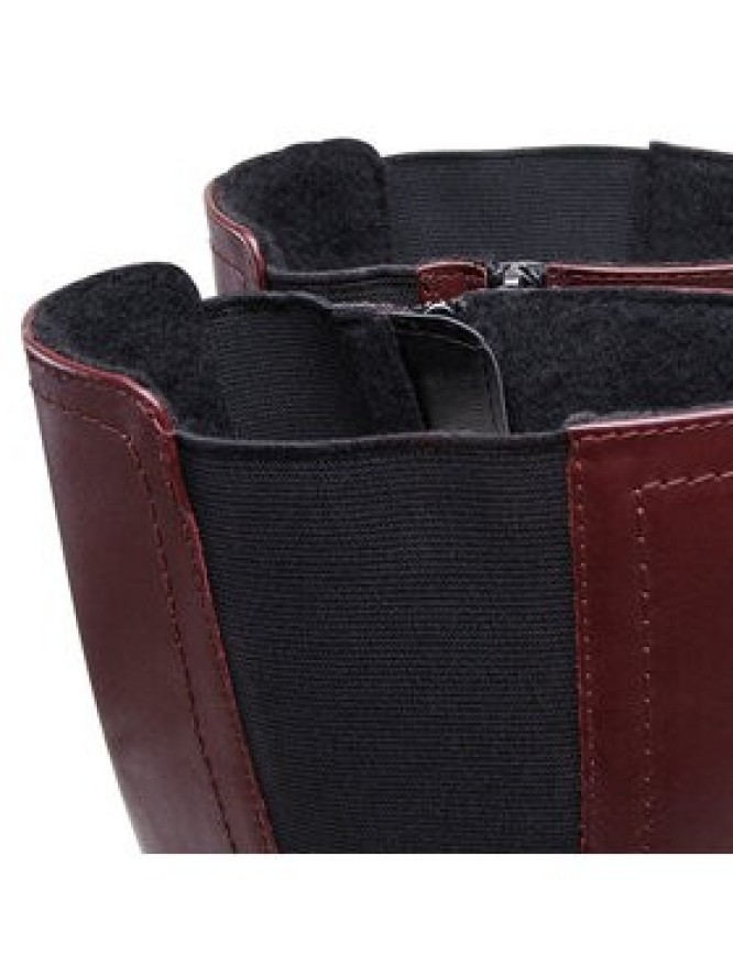 Go Soft Kozaki RST-AUGUSTA-11A Bordowy