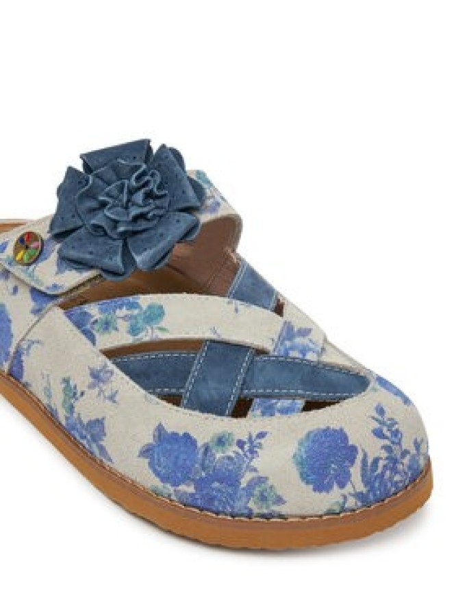 Laura Vita Kapcie Brownieo 06 Niebieski