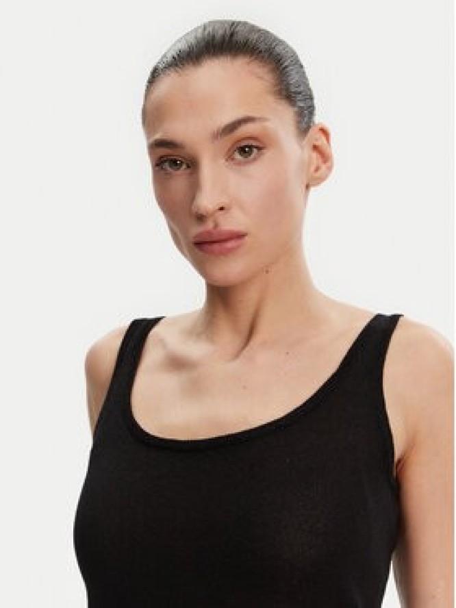 Guess Top W5GR16 Z3E22 Czarny Regular Fit