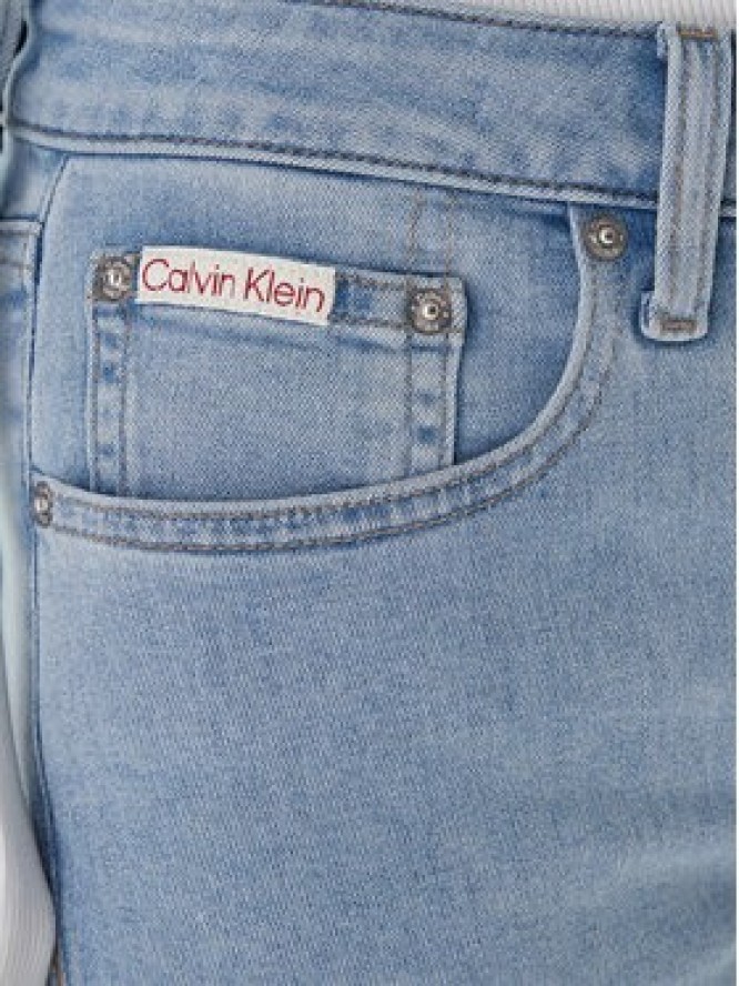 Calvin Klein Jeans Jeansy LV047E617G Niebieski Skinny Fit