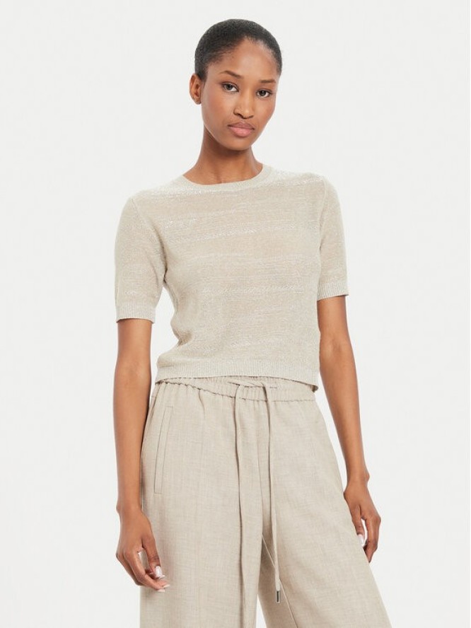 Marella Sweter 2423366231 Beżowy Regular Fit