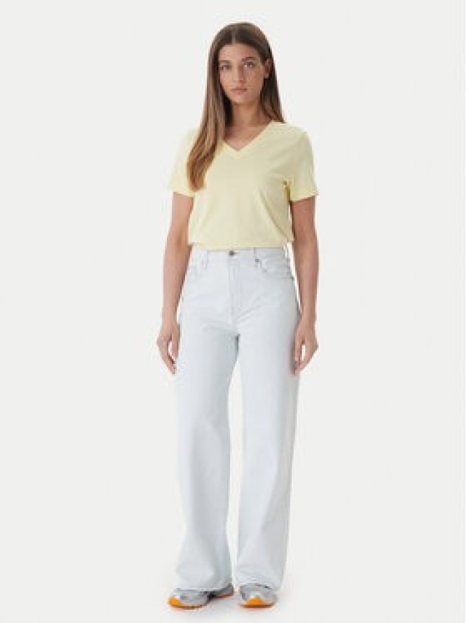 Calvin Klein Jeans T-Shirt Archive LV047B205G Żółty Regular Fit