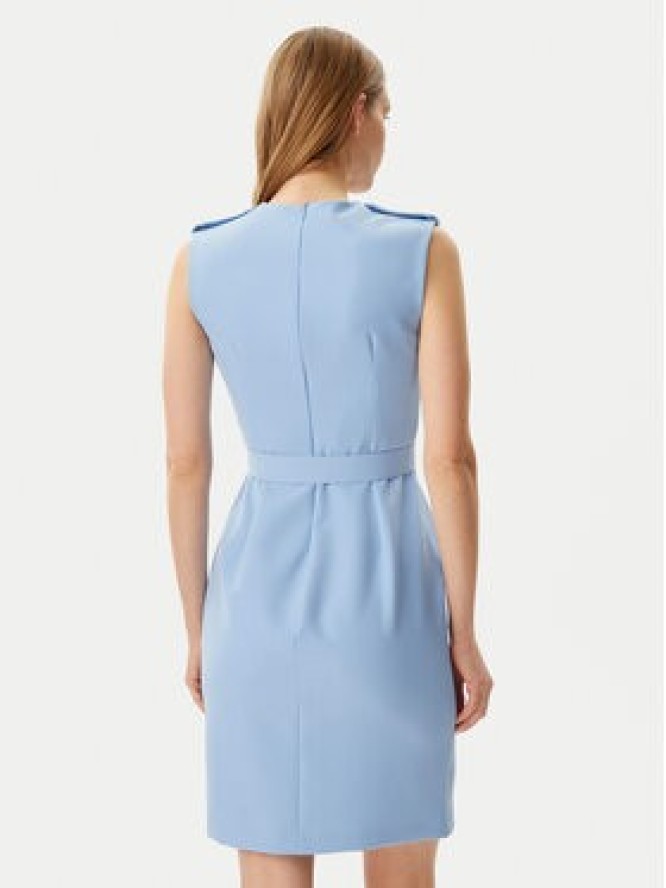 Artigli Sukienka koktajlowa ACAB000846 Błękitny Slim Fit