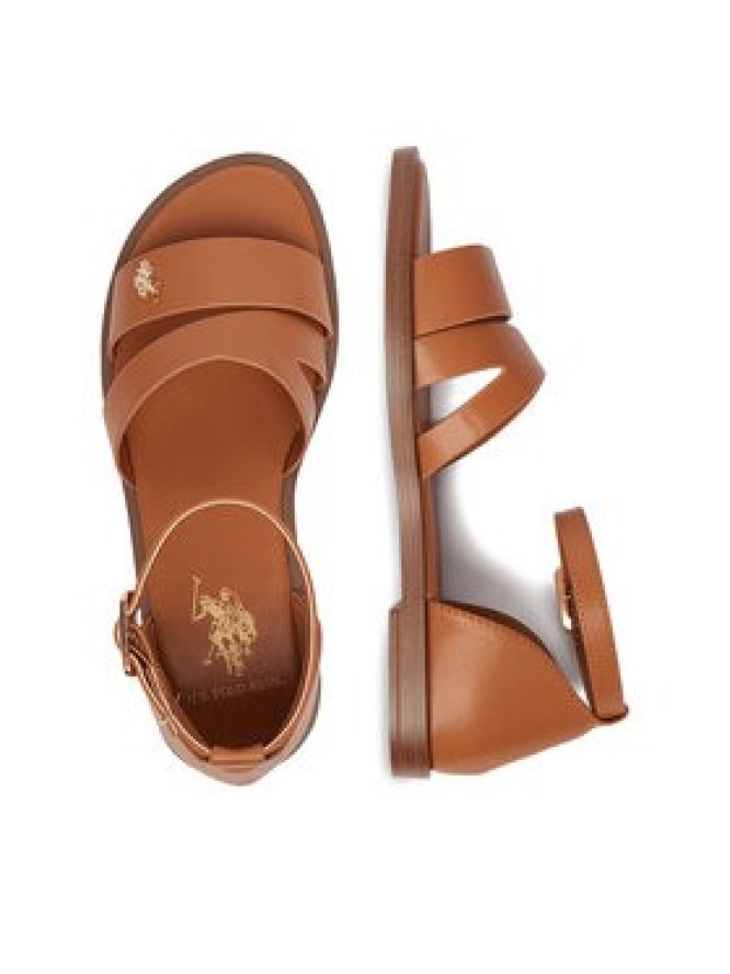 U.S. Polo Assn. Sandały EO-CASSIE003W/6Y1 Brązowy