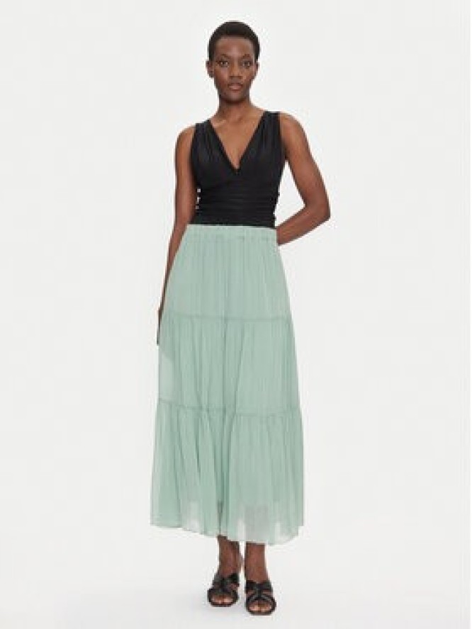Dixie Spódnica maxi G207W007A Zielony Regular Fit