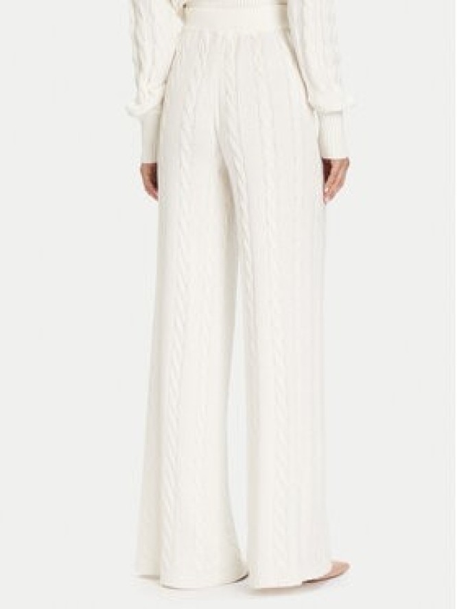 Guess Spodnie dzianinowe W5BB52 Z1192 Écru Regular Fit