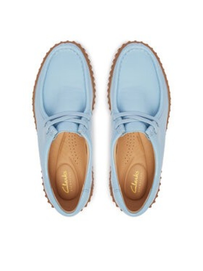 Clarks Półbuty Torhill Bee 26186669 Błękitny