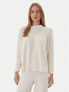 Kontatto Sweter 3M0811C Écru Regular Fit