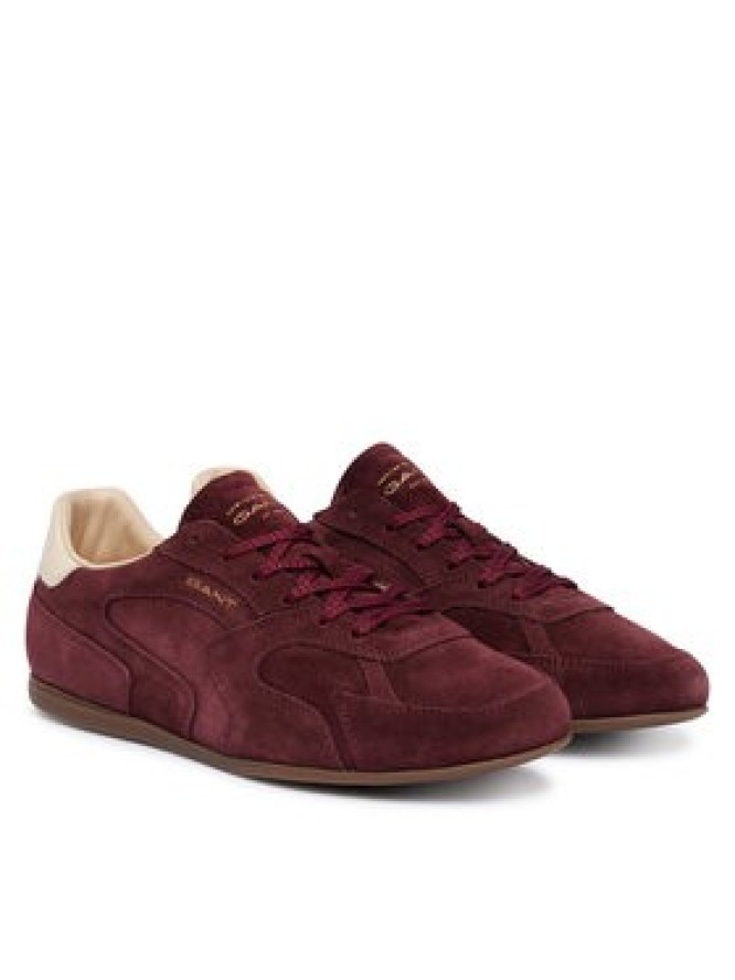 Gant Sneakersy Sperly 33533361 Bordowy