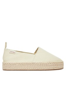 Calvin Klein Jeans Espadryle Platform Espadrille Ml Cs YW0YW01871 Beżowy
