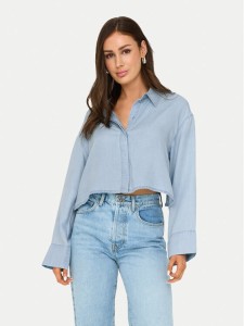 ONLY Koszula Charis 15337929 Niebieski Regular Fit