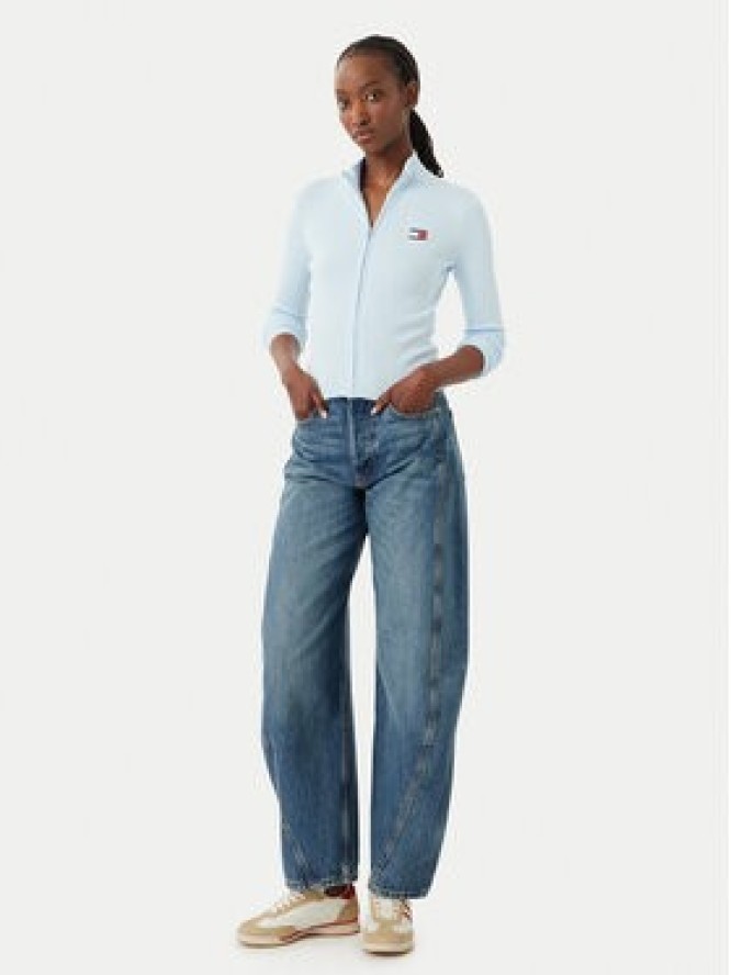 Tommy Jeans Jeansy Ella DW0DW23098 Niebieski Barrel Fit
