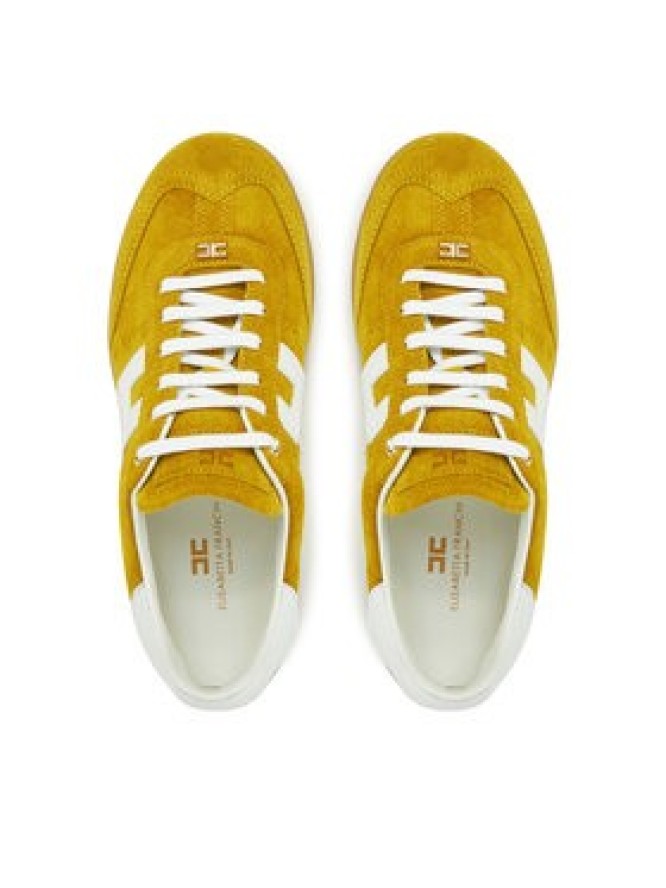 Elisabetta Franchi Sneakersy SA-51G-51E2-V400 Żółty