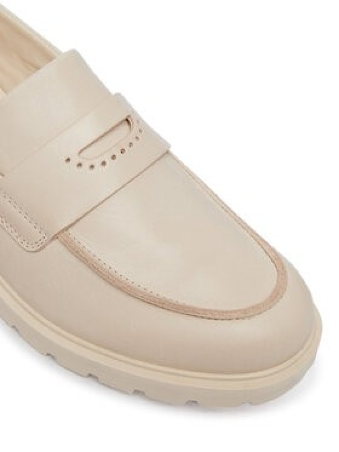 ECCO Loafersy Metropole Vienna 23133301378 Beżowy