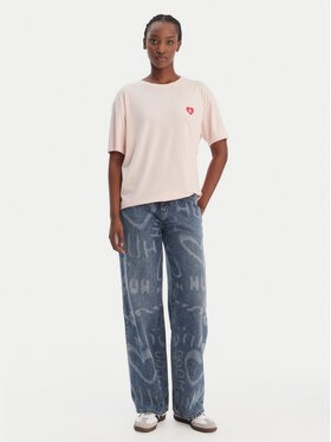 HUGO Jeansy Gamala 50553051 Niebieski Baggy Fit