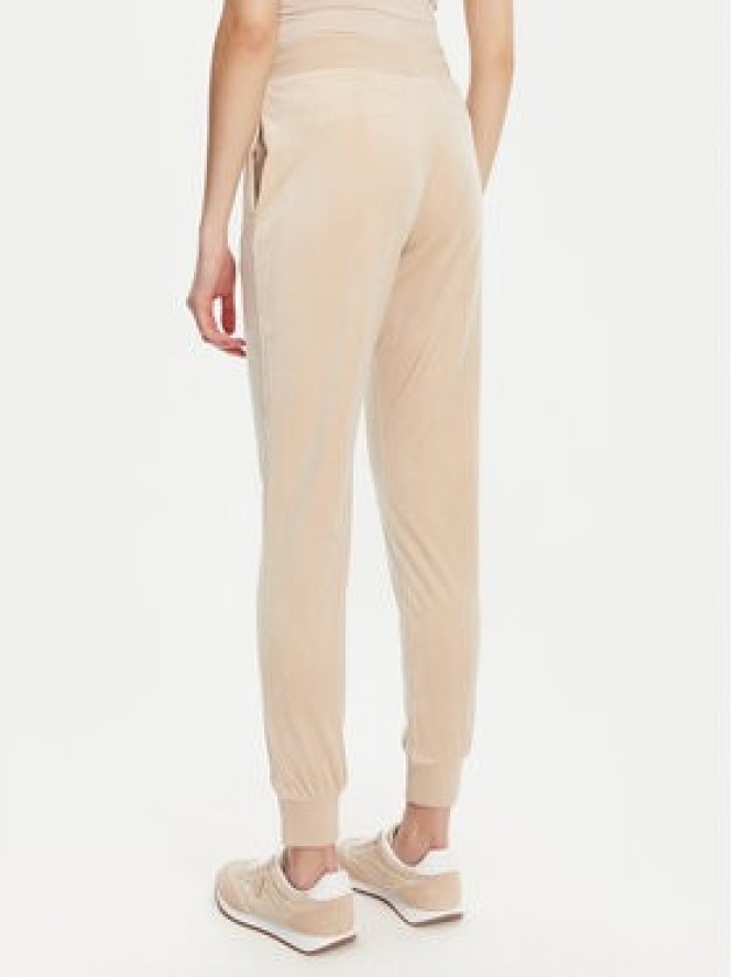 Guess Spodnie dresowe V3BB27 K0232 Beżowy Regular Fit