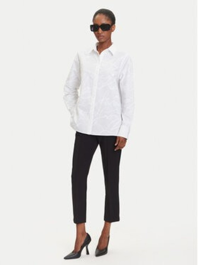 KARL LAGERFELD Koszula A3W11021 Biały Regular Fit