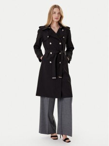 Morgan Trencz 242-GTRENCH Czarny Regular Fit