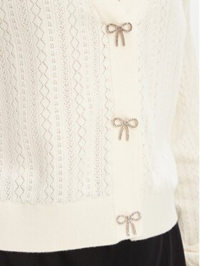 Guess Kardigan W5YR01 Z2ZK2 Biały Regular Fit