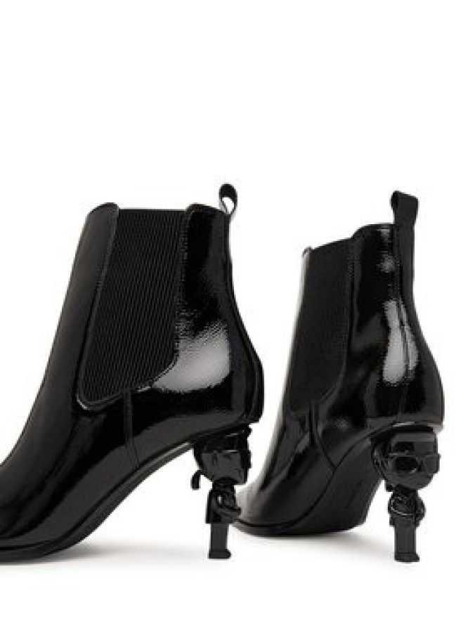 KARL LAGERFELD Botki Nft Heel KL39146 Czarny