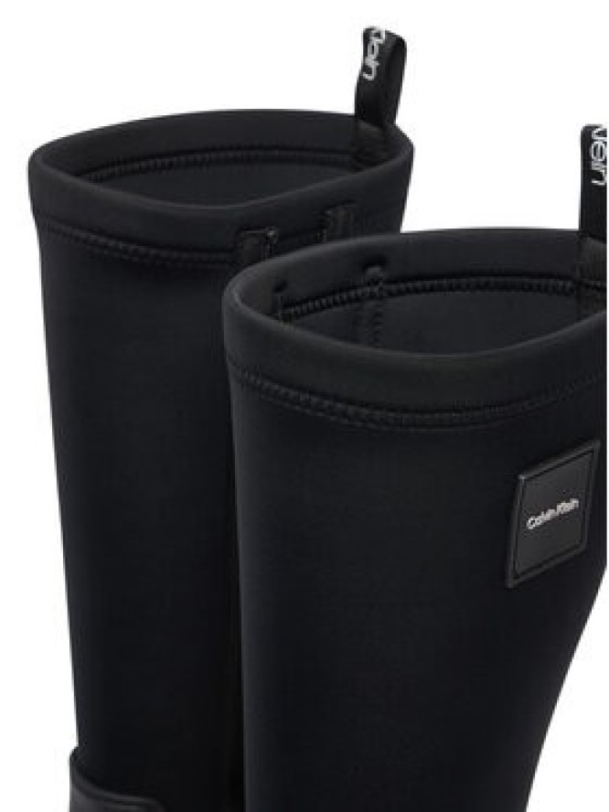 Calvin Klein Kalosze Rainboot High Rubber Neo HW0HW03180 Czarny