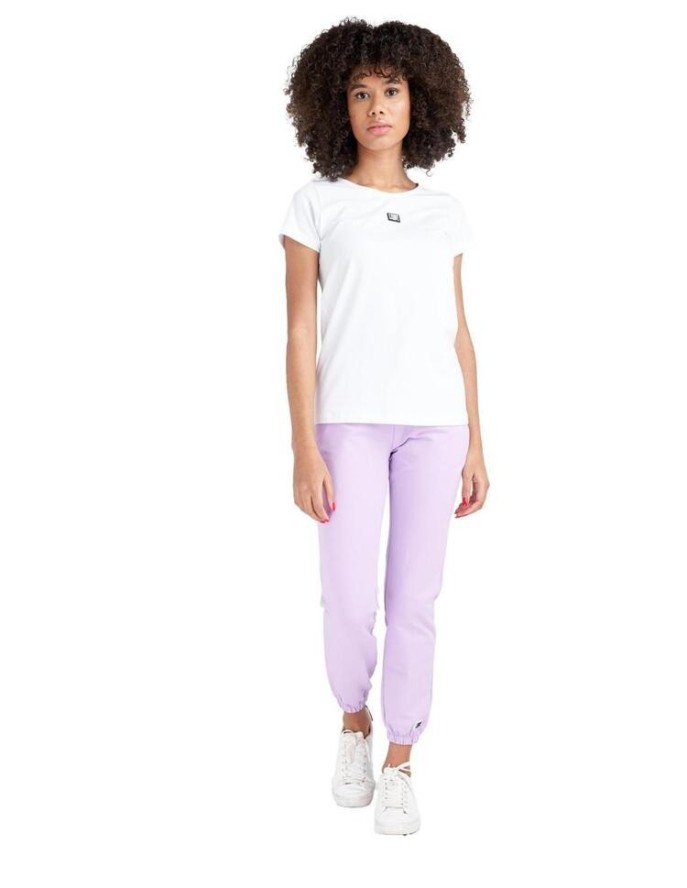 Neonowa koszulka damska z krótkim rękawem