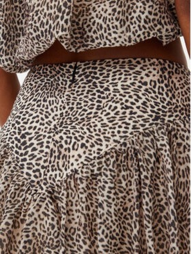 Bardot Spódnica mini Lissett Printed 59796SB2 Brązowy Regular Fit