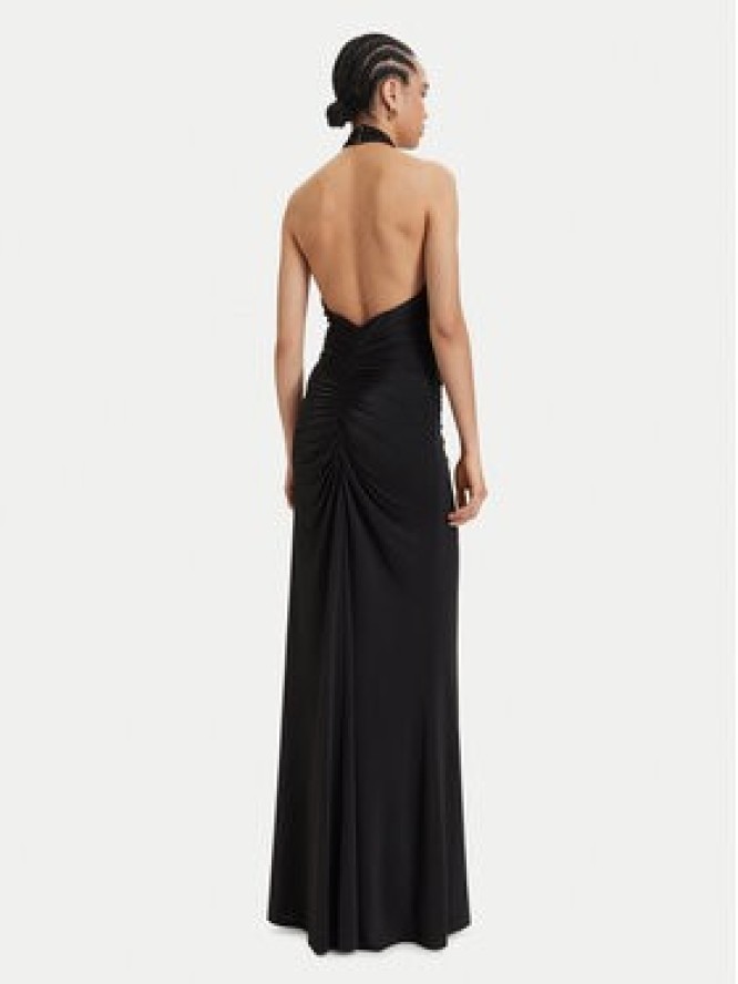 ACCESS FASHION Sukienka wieczorowa 63-3336-326 Czarny Regular Fit