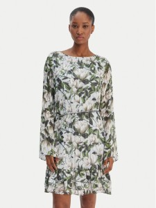 Guess Sukienka codzienna W6RK37 WJ712 Zielony Regular Fit