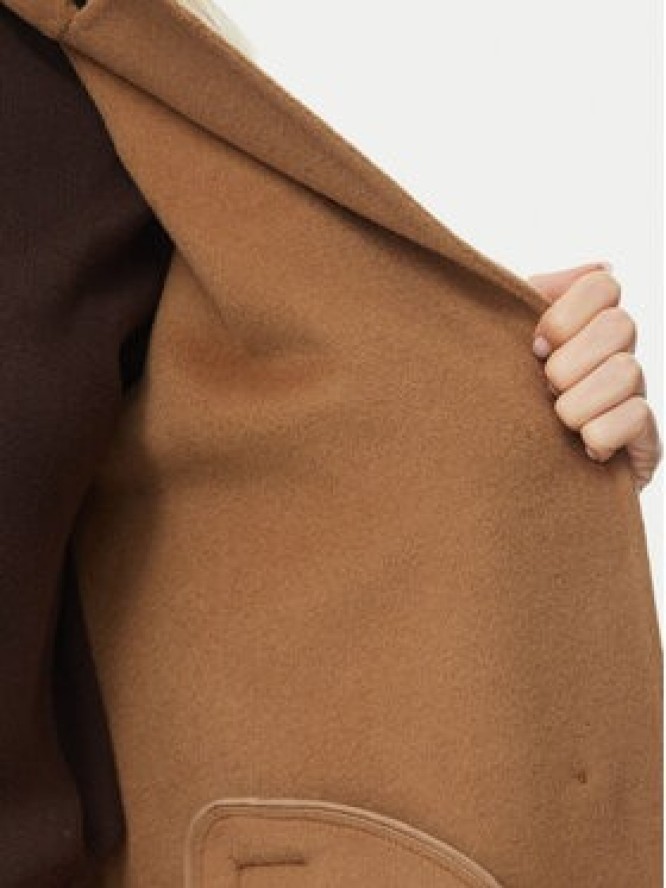 MICHAEL Michael Kors Płaszcz wełniany 77A7146M22 Brązowy jasny Regular Fit