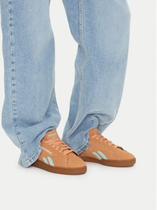 Reebok Sneakersy CLUB C GROUNDS UK 100220815 Pomarańczowy