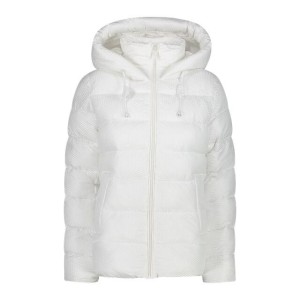 Kurtka puchowa z kapturem z efektem 3D dla kobiet CMP