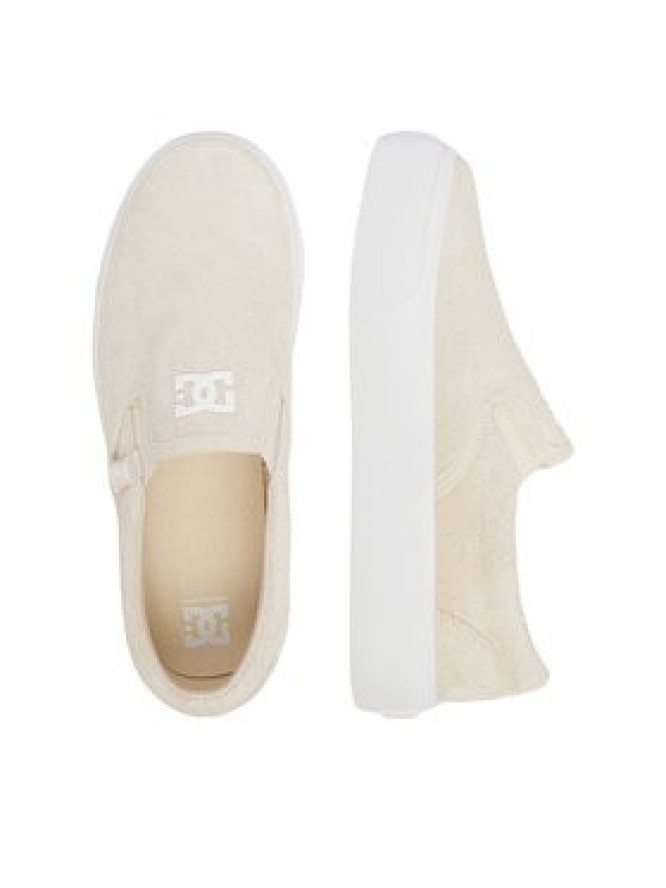 DC Shoes Tenisówki CEO-LEA-ZL-0010 Beżowy