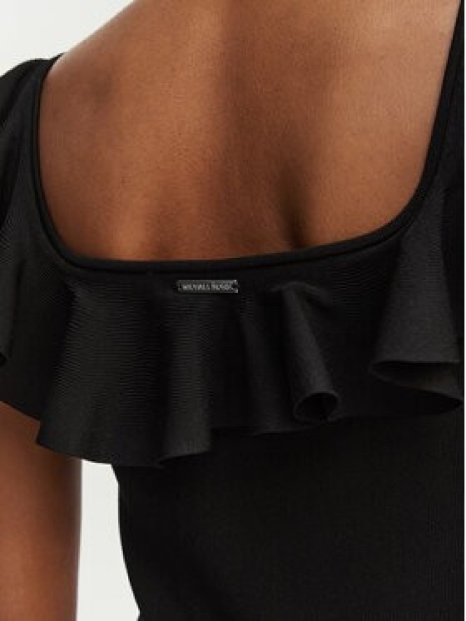 MICHAEL Michael Kors Sukienka codzienna MS683CG33D Czarny Slim Fit