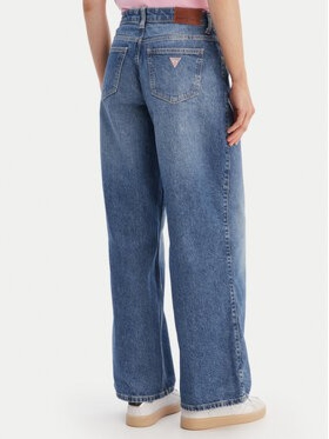Guess Jeans Jeansy W5YA0Y D6333 Niebieski Wide Leg