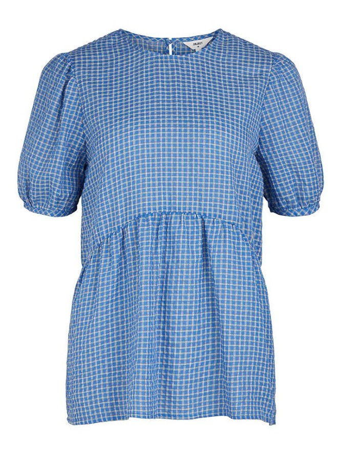 Object Bluzka "Evelyn" w kolorze niebieskim rozmiar: 34