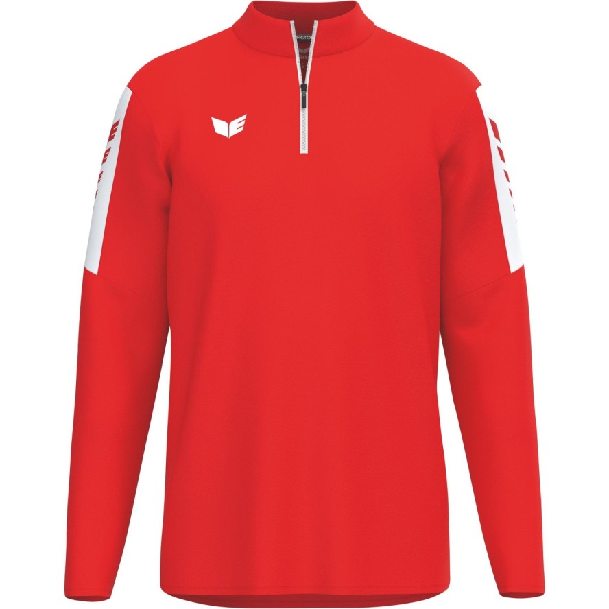 Erima Intro Training Top Red - treningowa bluza z nadrukiem Erima Wings