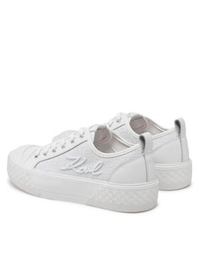 KARL LAGERFELD Trampki Kampus Max III KL60611F Biały