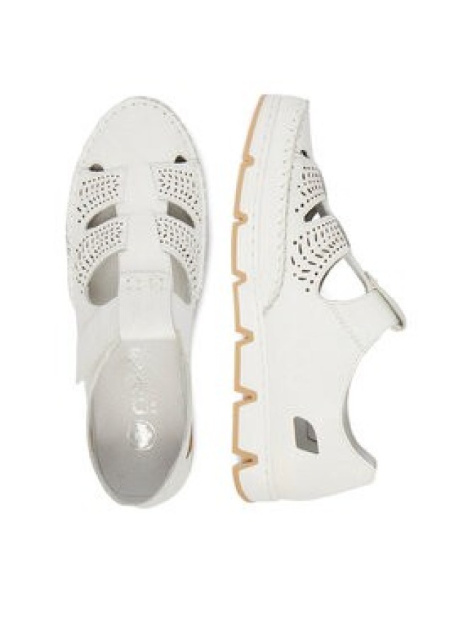 Rieker Półbuty CEO-49958-81 Biały